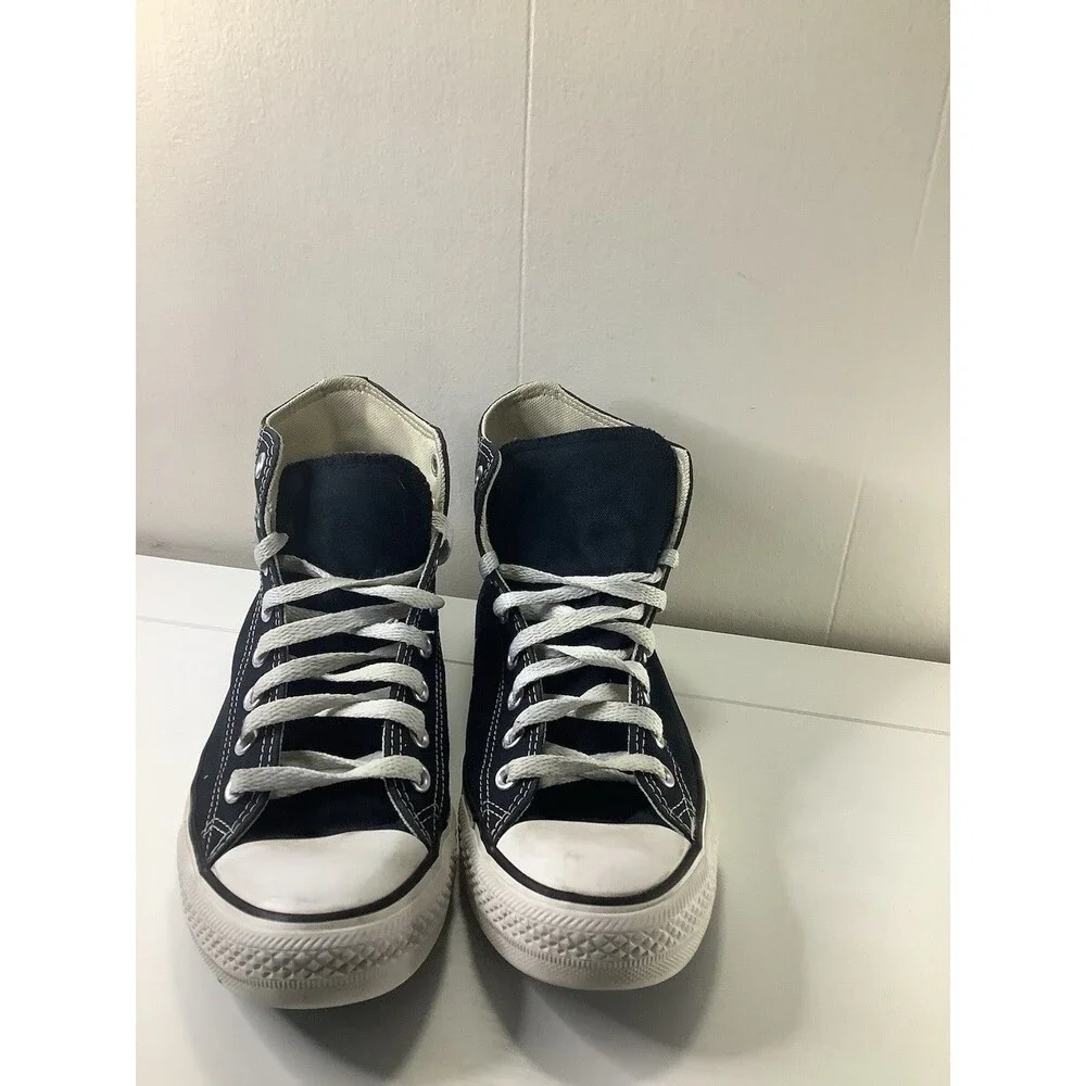 Converse Chuck Taylor All Star Hi Black White Shoes Sneakers Men’s 7 Women’s 9